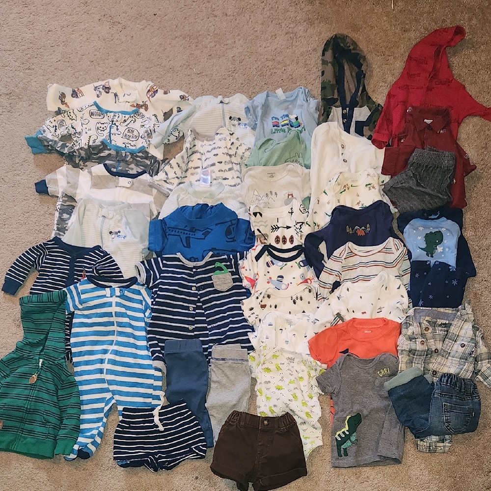 Bundled Boy Clothing 0-3 month